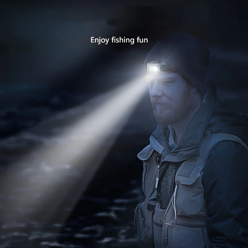 Мини-перезаряжаемый налобный фонарь - Фотография_6