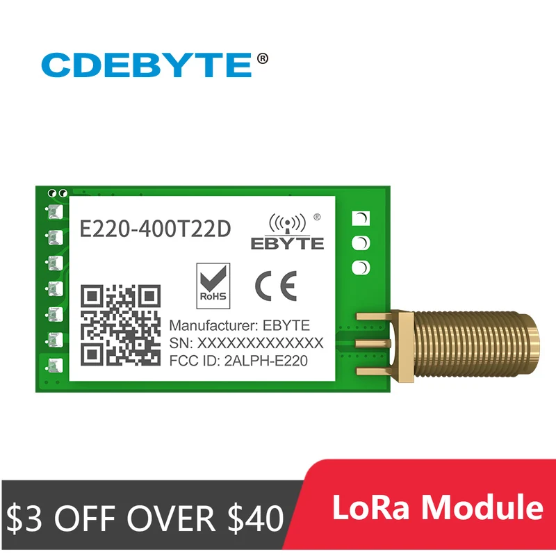 Беспроводной модуль llcc68 lora 470 мгц