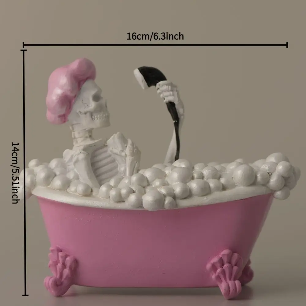 Тематическая фигурка призрака из смолы на хэллоуин - Фотография_6