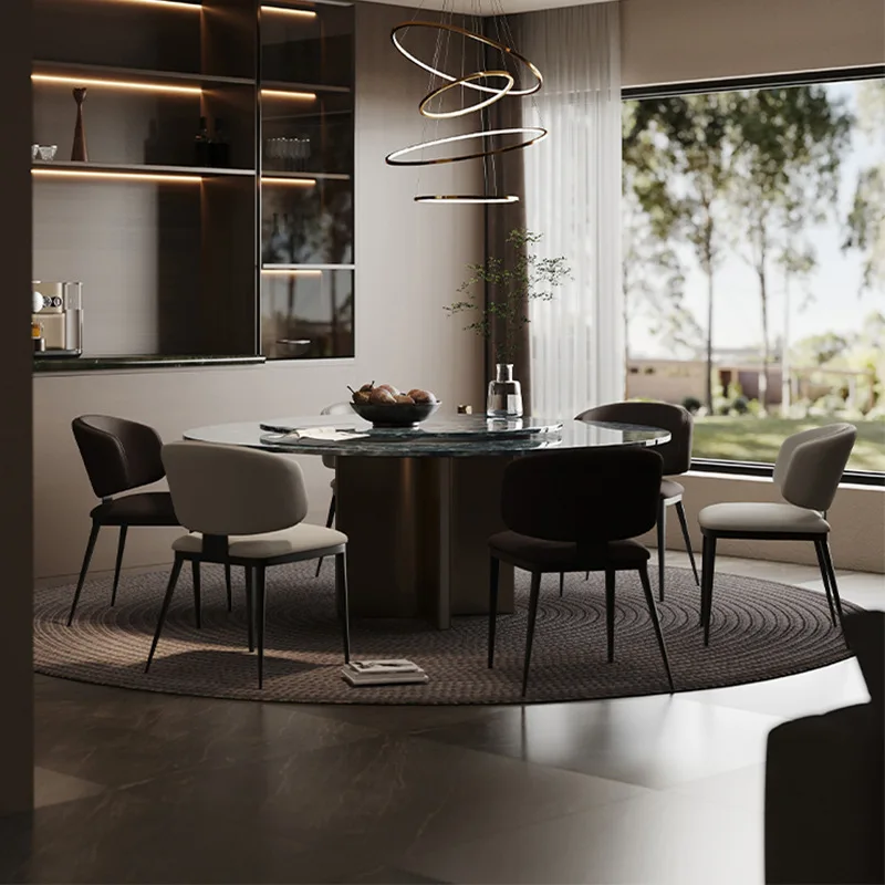 Роскошные эргономичные обеденные стулья для гостиной - Фотография_2