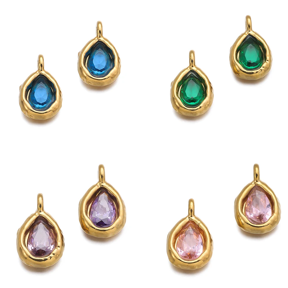 Подвески-капли из нержавеющей стали - Фотография_3