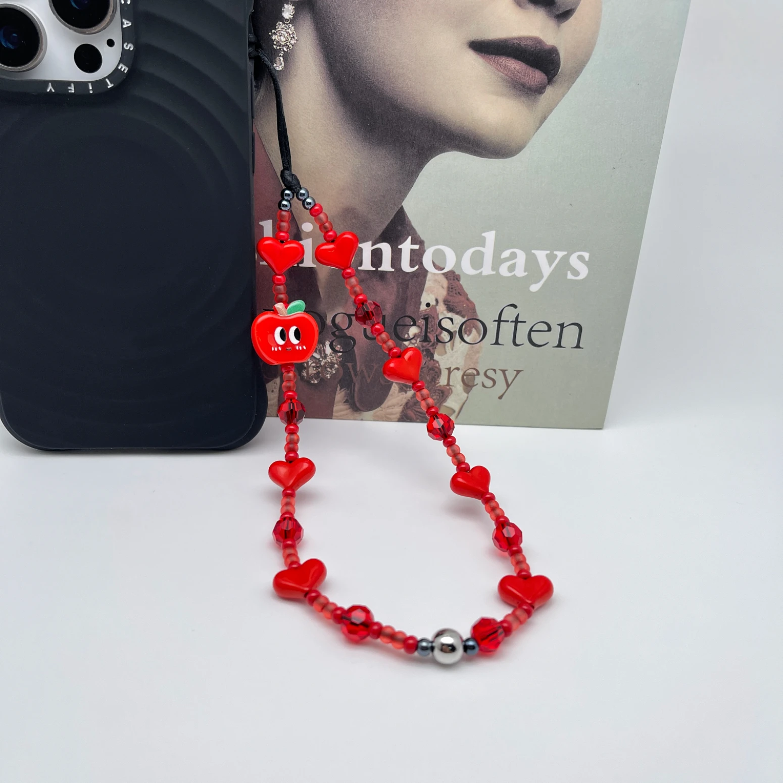 Herlook красное яблоко сердце телефон - Фотография_2