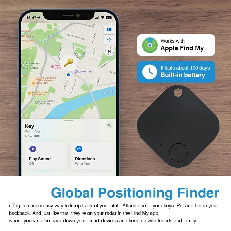 Xiaomi mini smart pets locator with find my app bluetooth 5 - Фотография_2