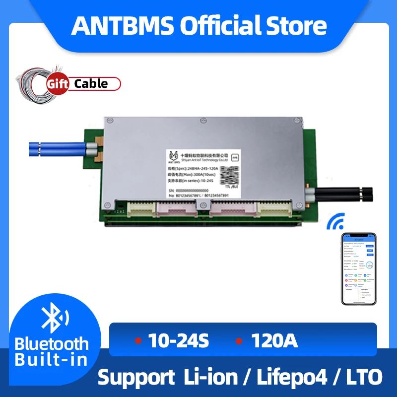 Ant bms 10s-24s smart balance bms