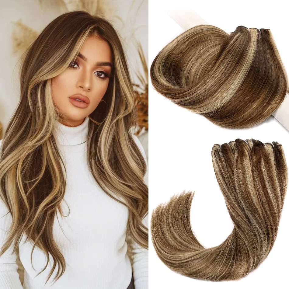 Прямые пучки человеческих волос