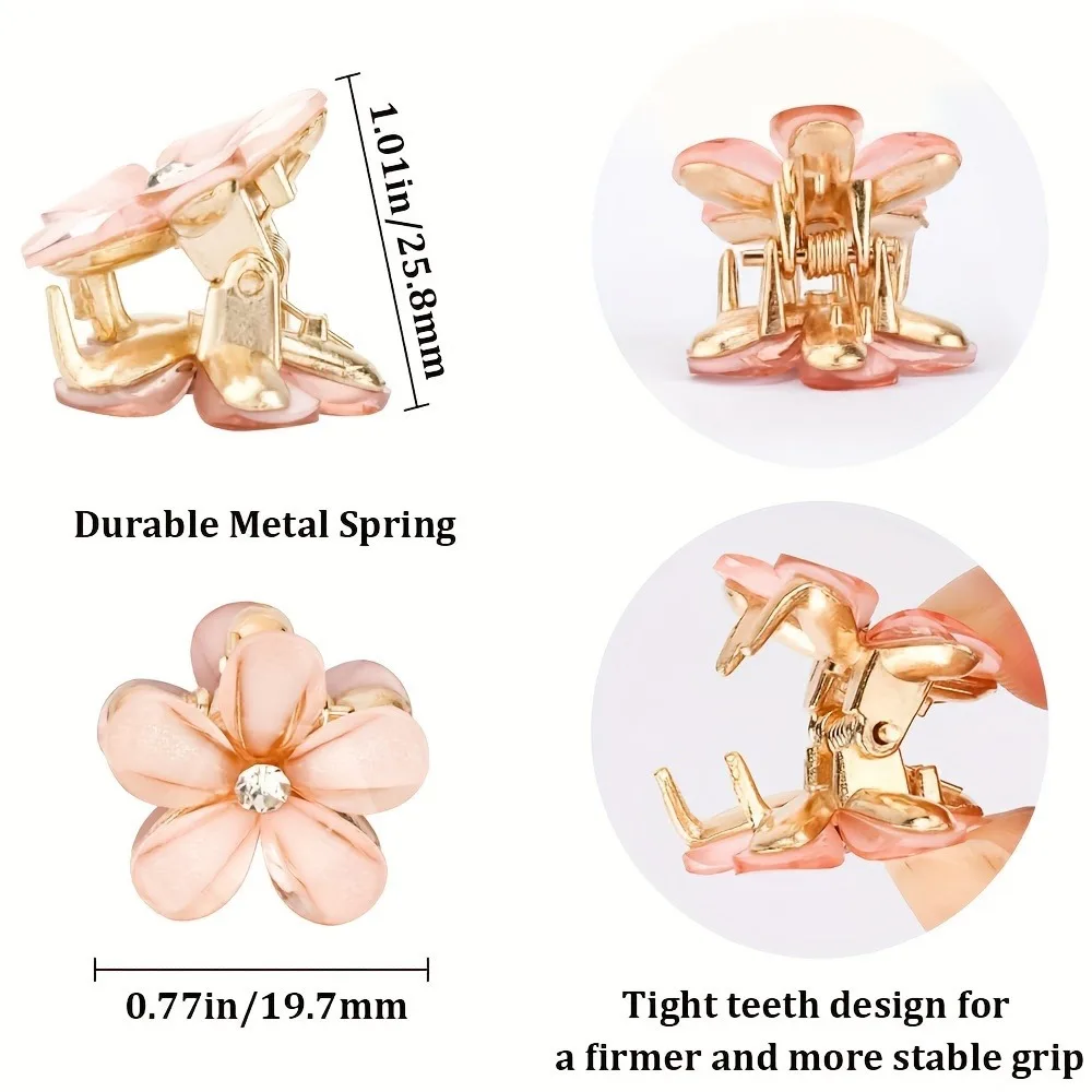 Детские заколки для волос в форме цветка для женщин и девочек - Фотография_6