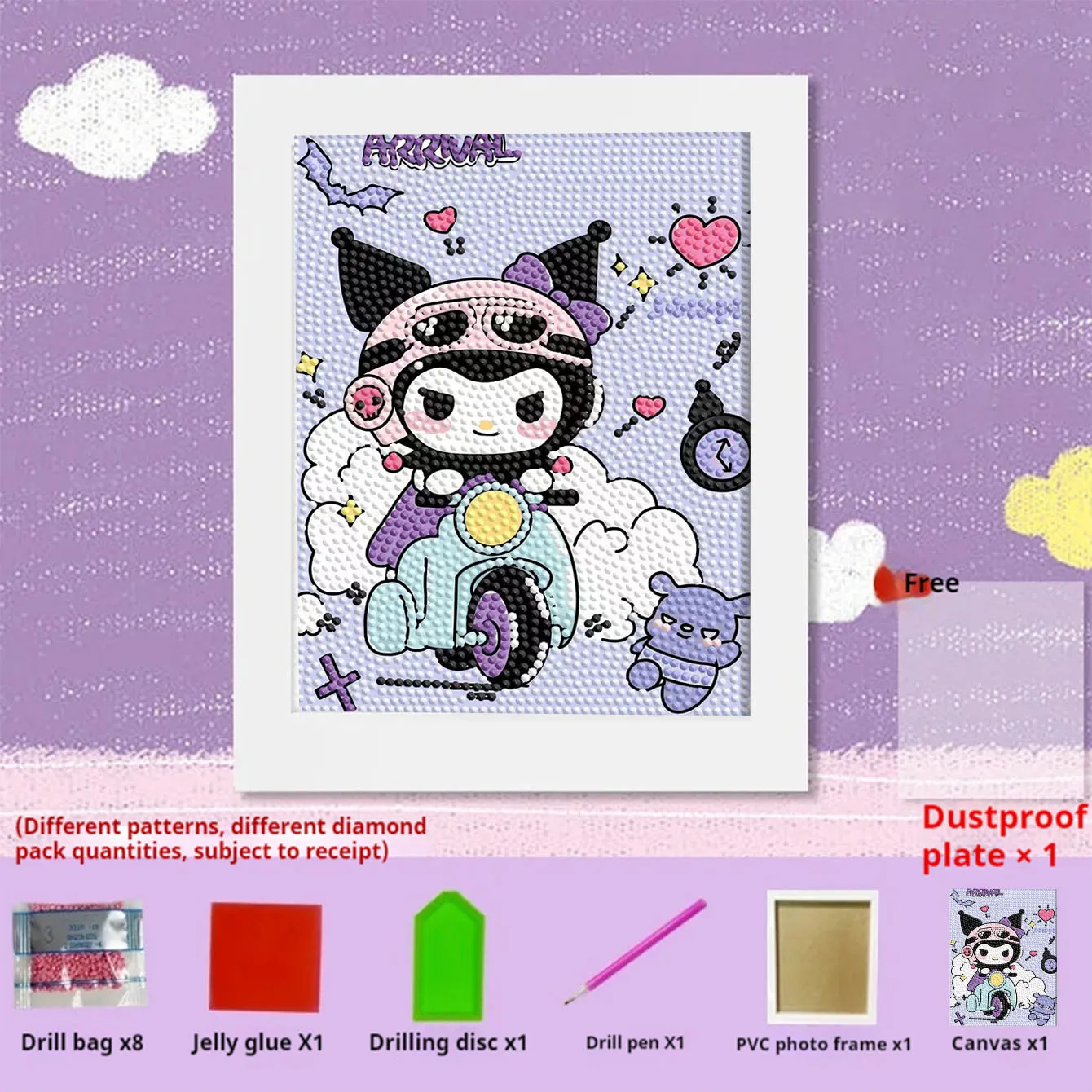 Sanrio кристалл алмазная декоративная - Фотография_6