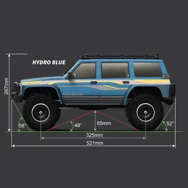 Yikong racing yk4107 масштаб 1:10 2 - Фотография_6