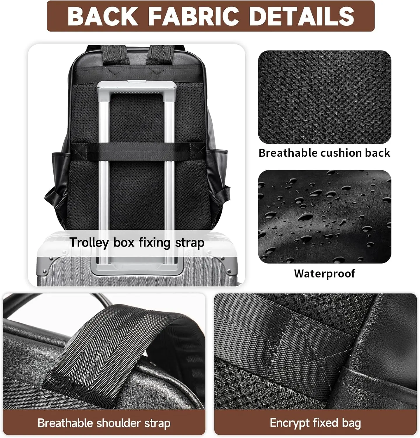 Кожаный рюкзак для мужчин - Фотография_4