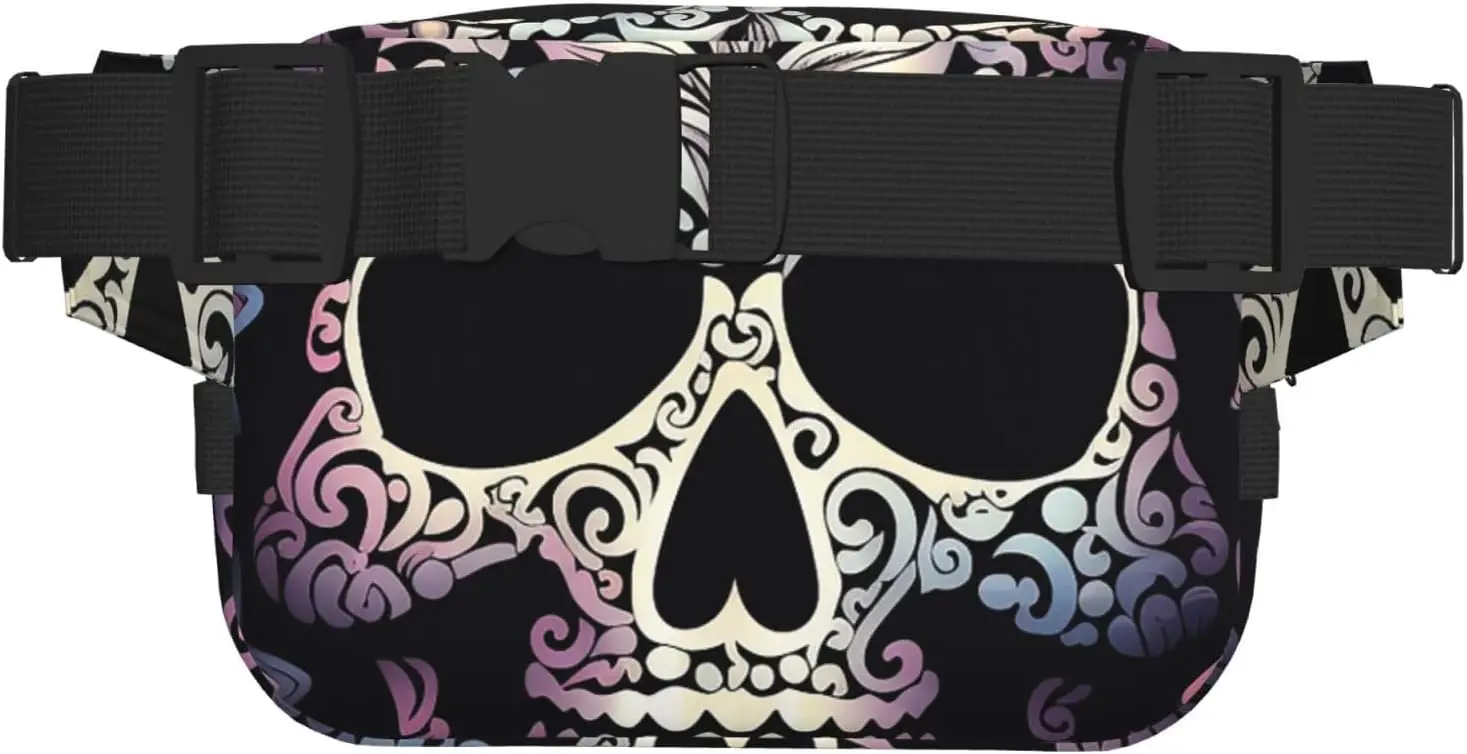 Крутые поясные сумки с черепом для мужчин и женщин - Фотография_3