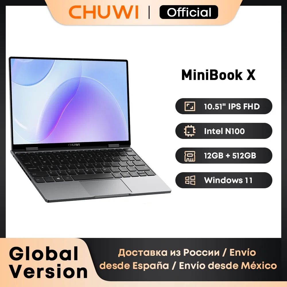 Chuwi minibook x планшет с 10