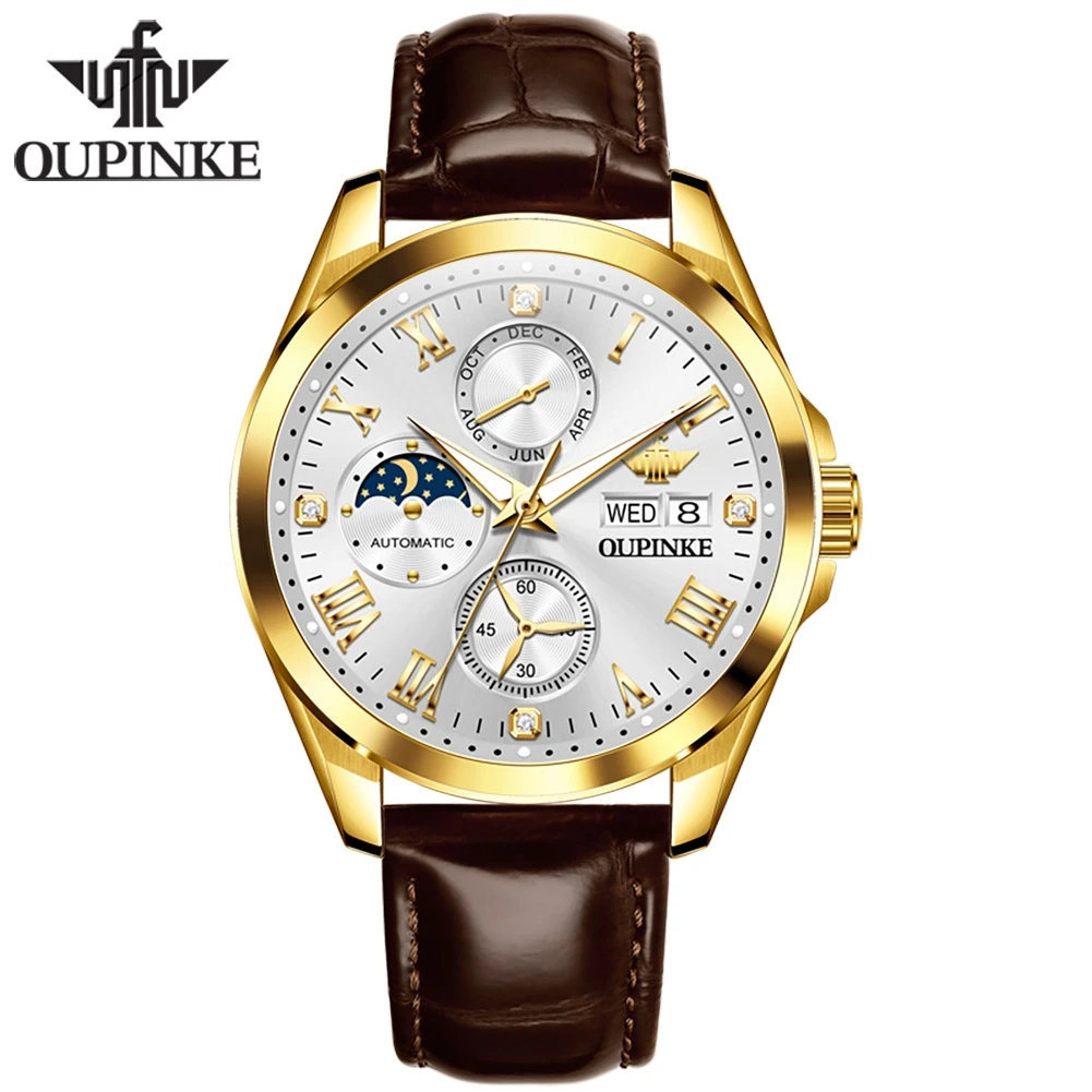 Oupinke мужские часы повседневные - Фотография_3