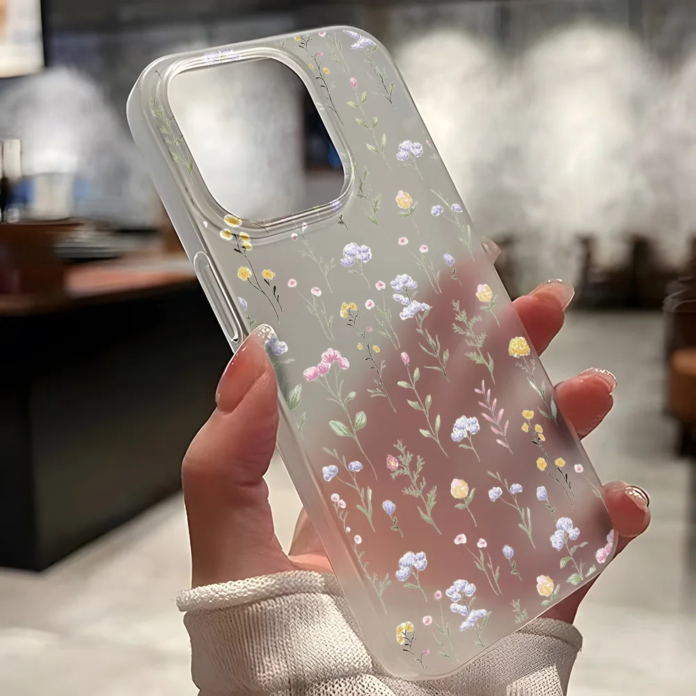 Прозрачные матовые чехлы для iphone 15 pro - Фотография_6