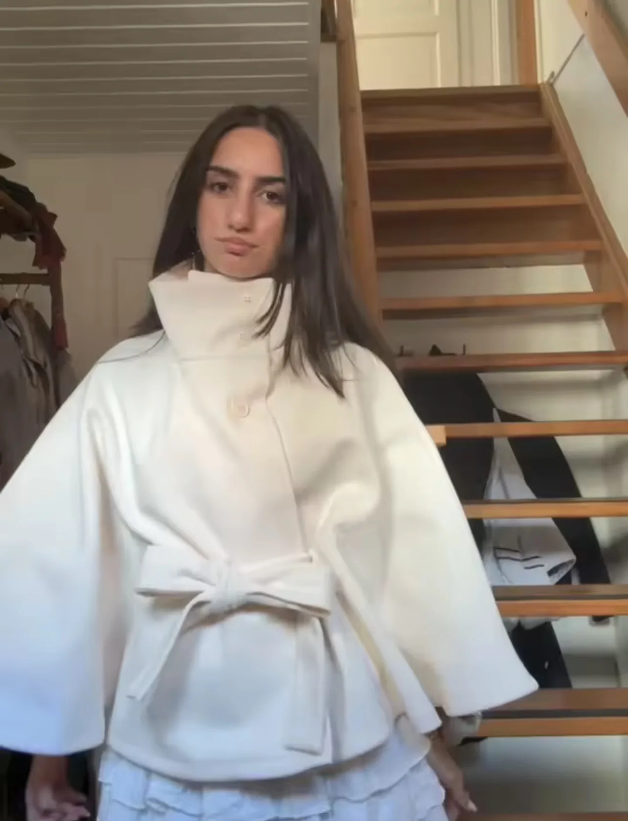 Элегантное шерстяное пальто - Фотография_4