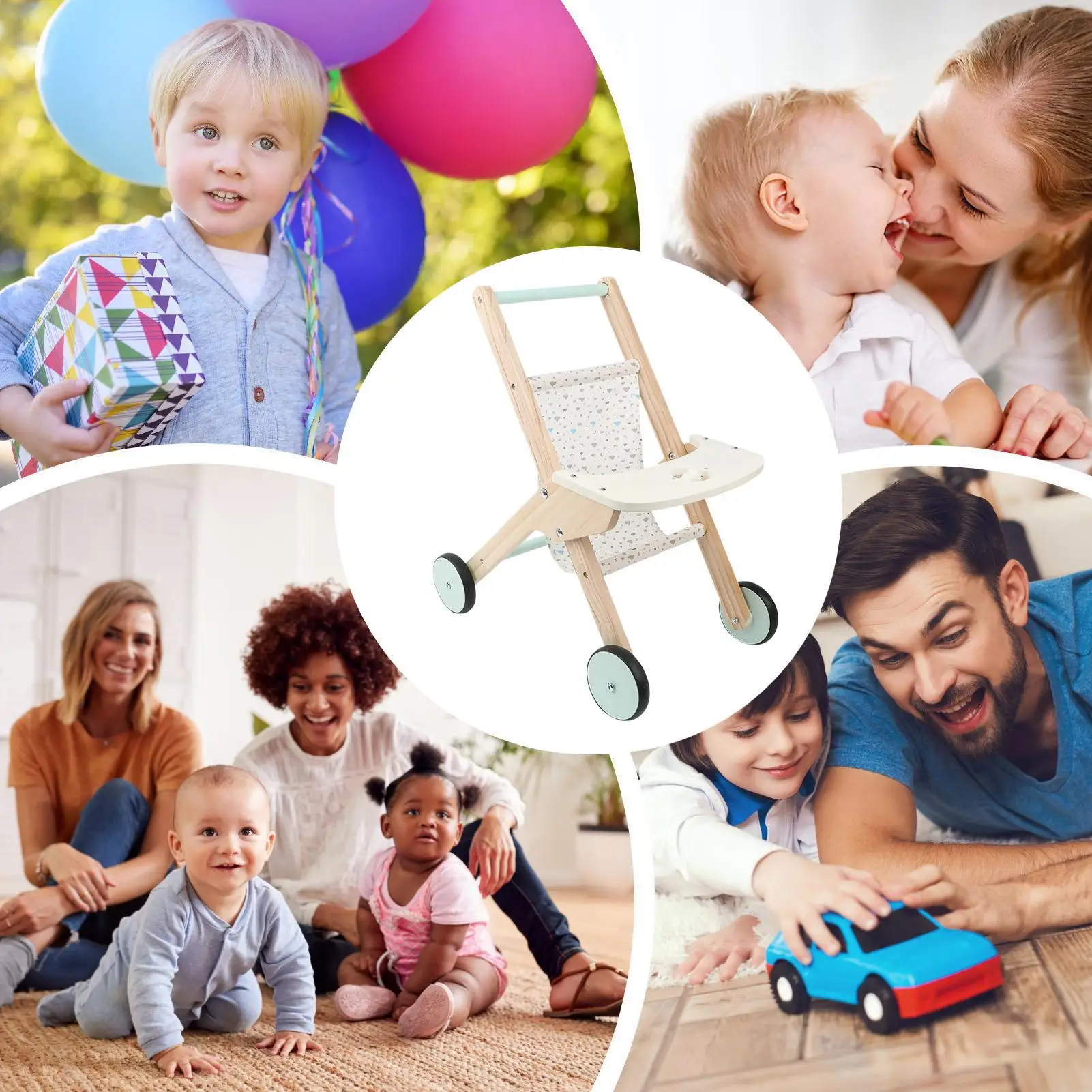 Детские ходунки, детские деревянные - Фотография_4