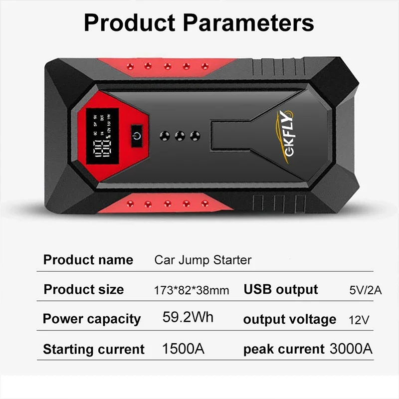 Gkfly 3000a 4000a автомобильный - Фотография_4