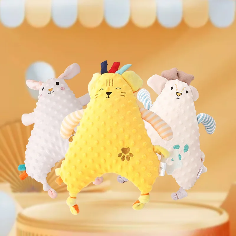 Детское успокаивающее полотенце можно укусить ребенка для сна