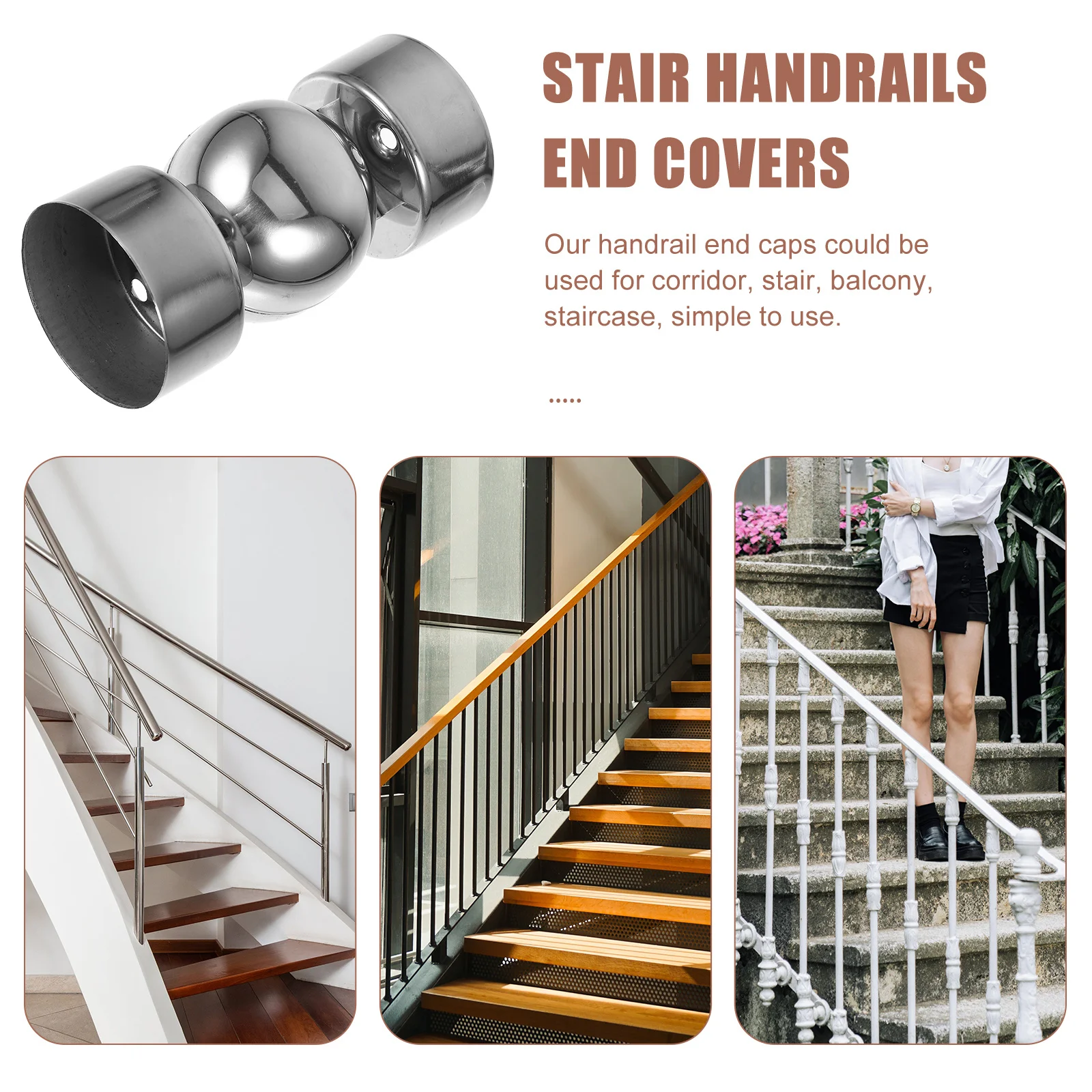 Соединитель для перил из нержавеющей стали