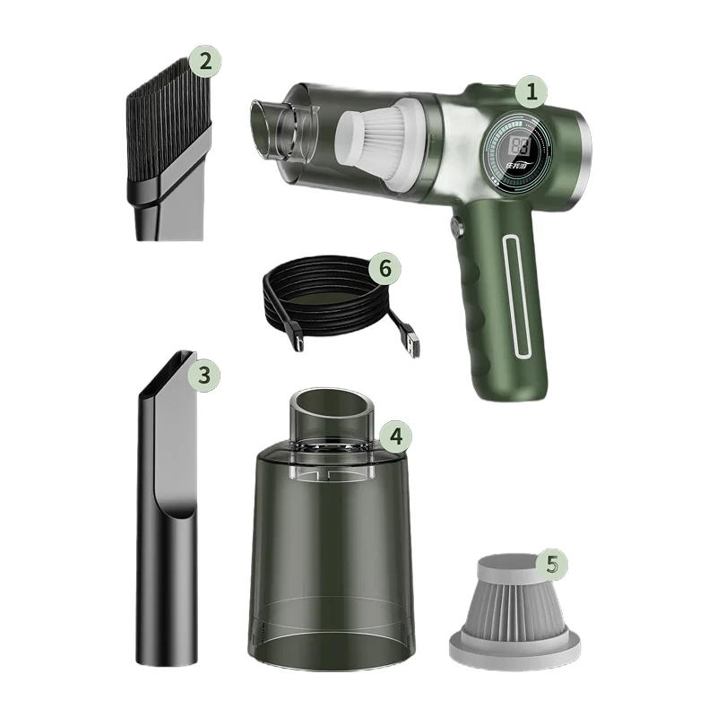 Портативный беспроводной пылесос |   мощная - Фотография_6