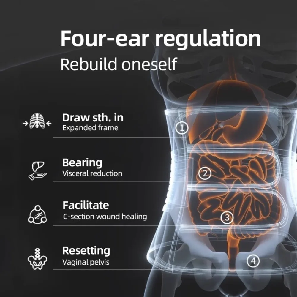 Простой бесшовный послеродовой формирователь тела - Фотография_3