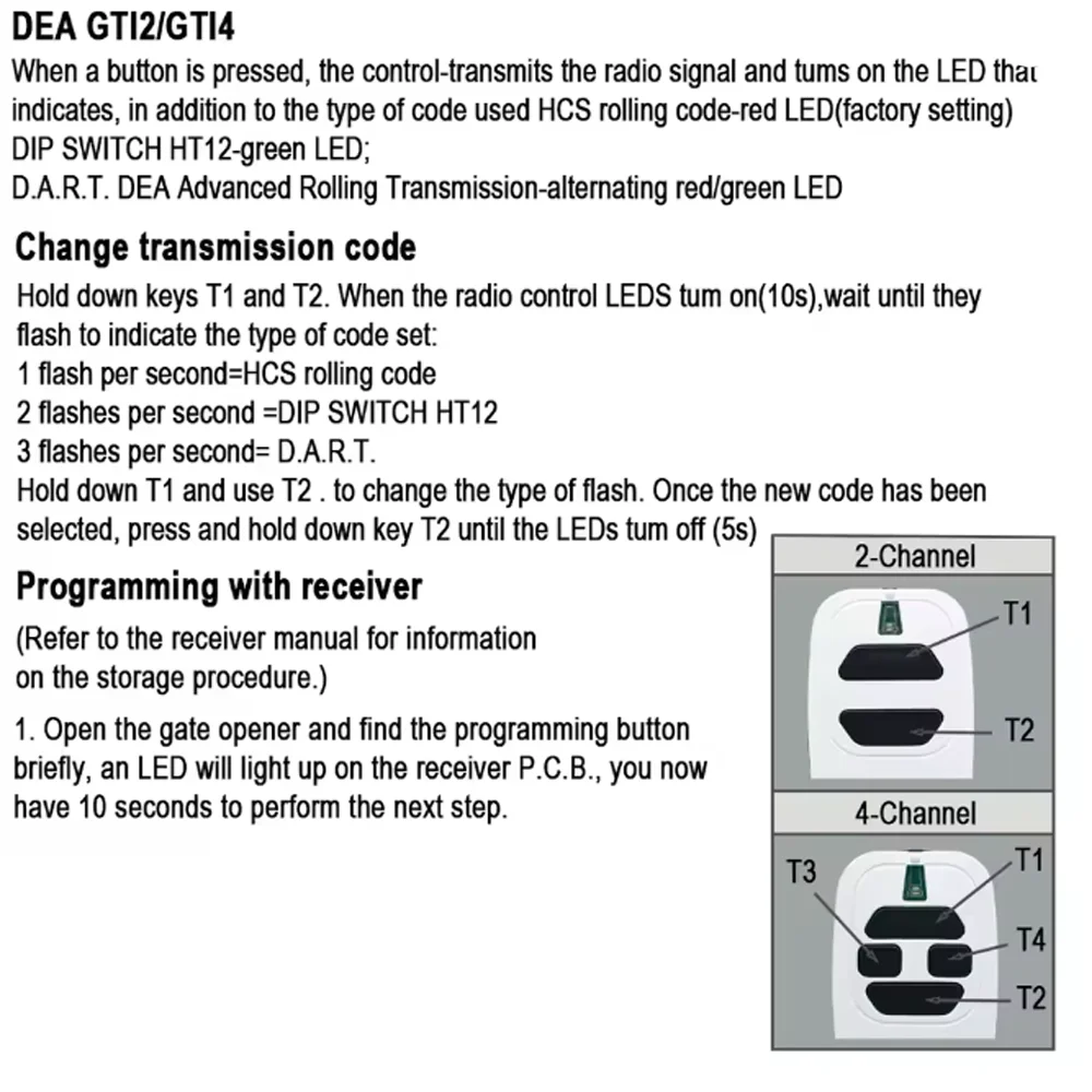 Dea 433mhz control remoto clon - Фотография_5
