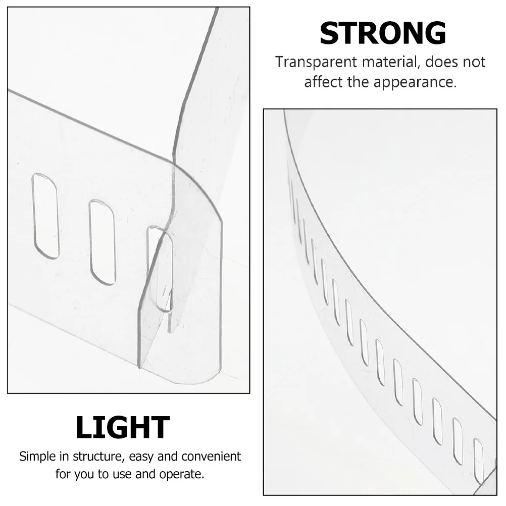 Прочные пластиковые фиксирующие полоски для воротника рубашки - Фотография_2
