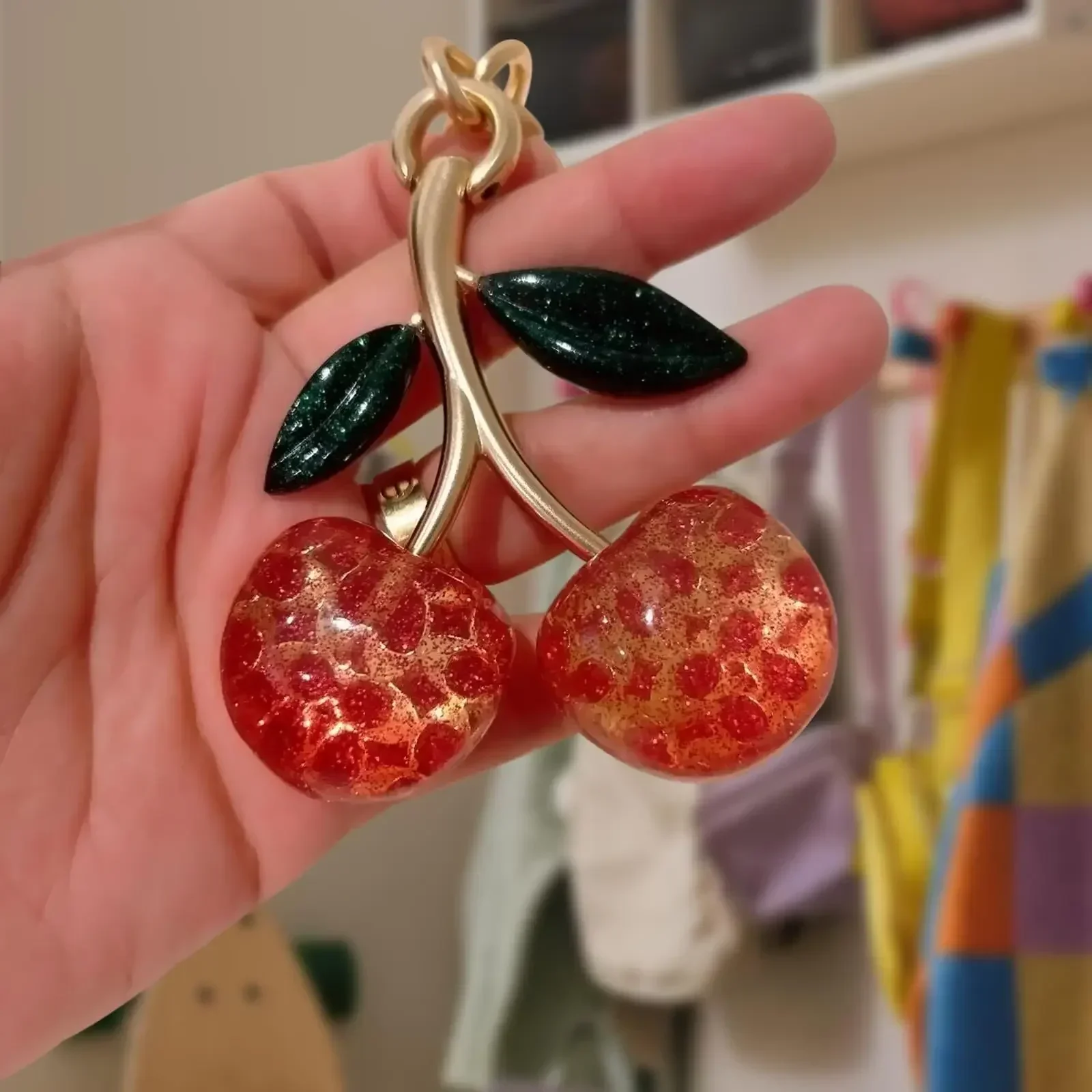 Брелок cherry bag charm брелок - Фотография_2