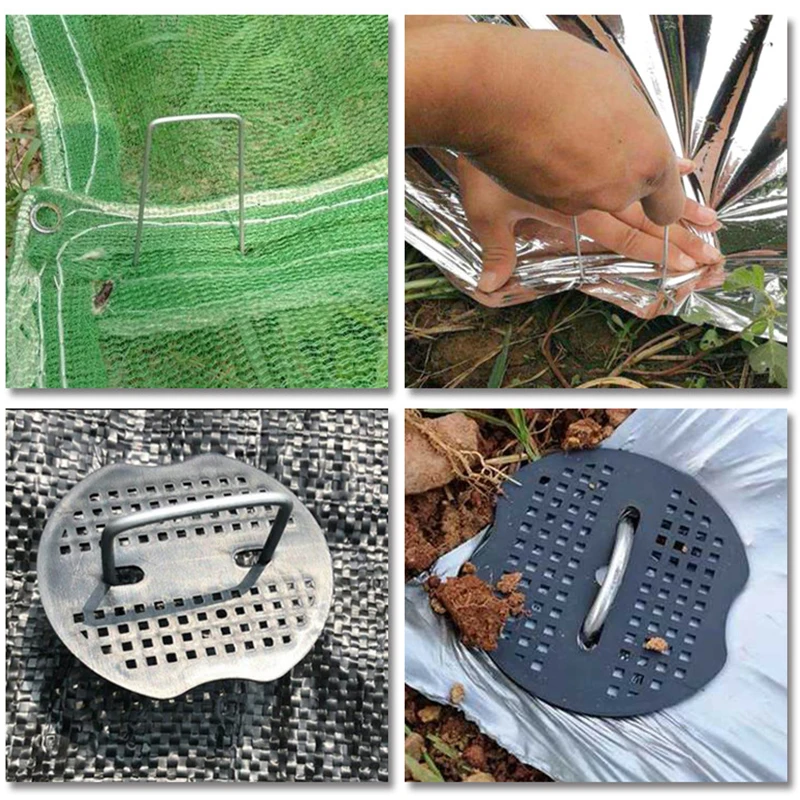 U-образные сверхмощные оцинкованные штифты с прокладками - Фотография_6