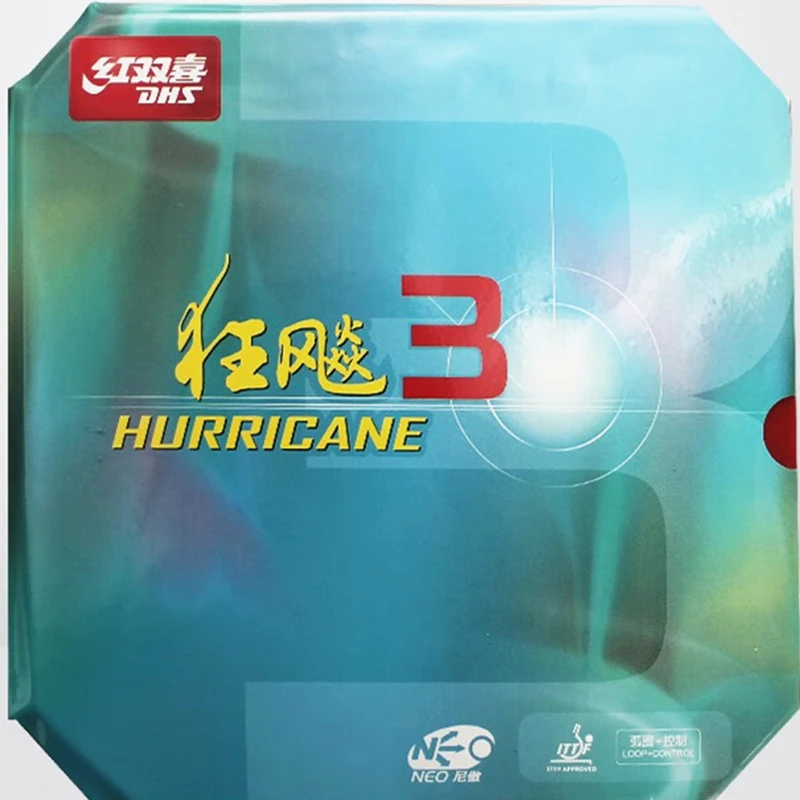Губка dhs hurricane 3 neo для настольного тенниса