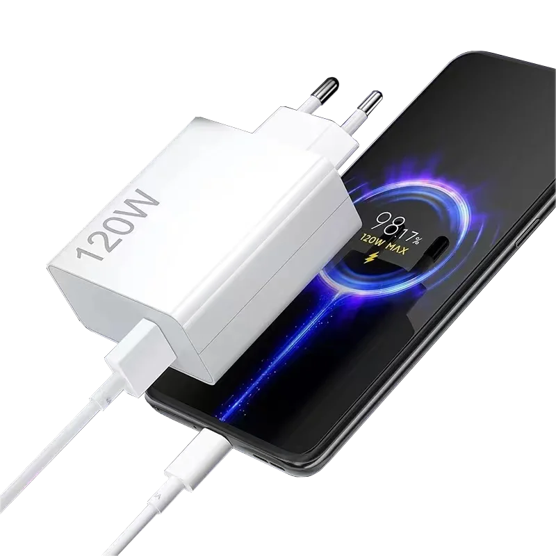 Оригинальное зарядное устройство xiaomi turbo fast charge 120 вт - Фотография_3