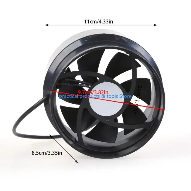 77jb тихий морской трюмный линейный вентилятор - Фотография_6