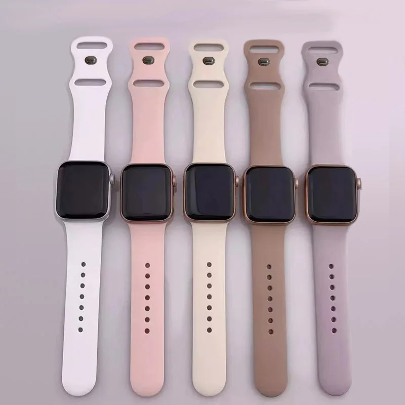 Ремешок силиконовый для apple watch band