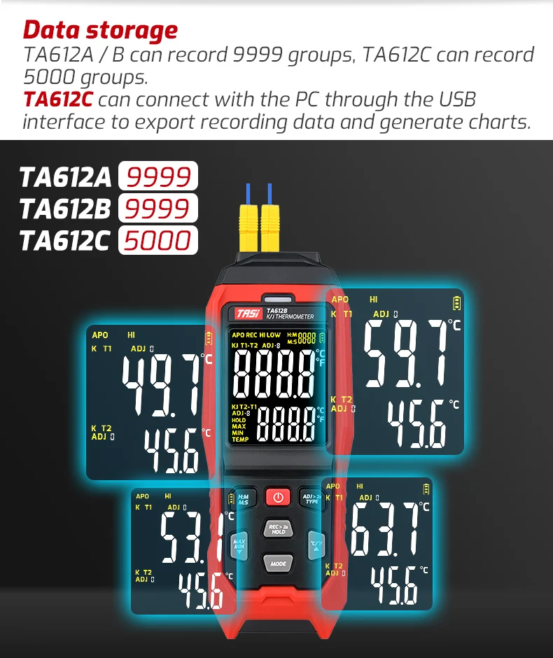 4-канальный термометр k-типа - Фотография_4
