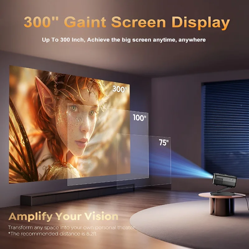 Xiwbsy 26000 люмен 4k wi-fi проектор - Фотография_5