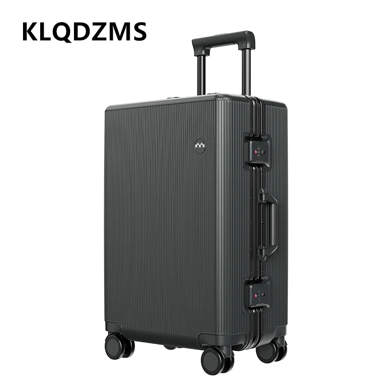 Klqdzms чемодан с алюминиевой рамой