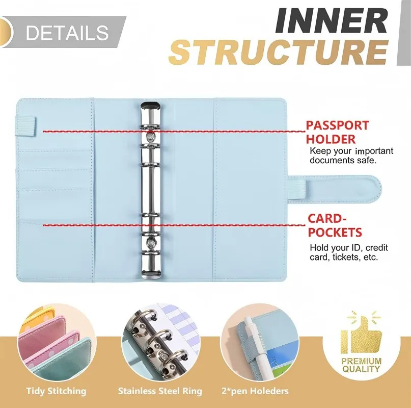 Новый переплет для блокнота из искусственной кожи a6 - Фотография_2