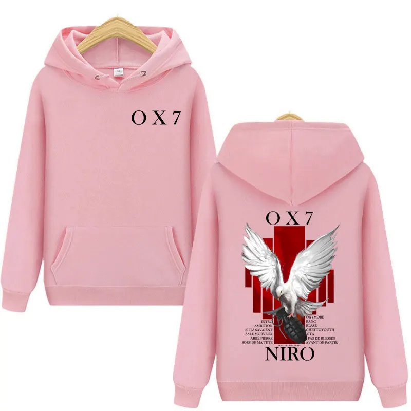 Рэпер niro ox7 album merch толстовка - Фотография_4