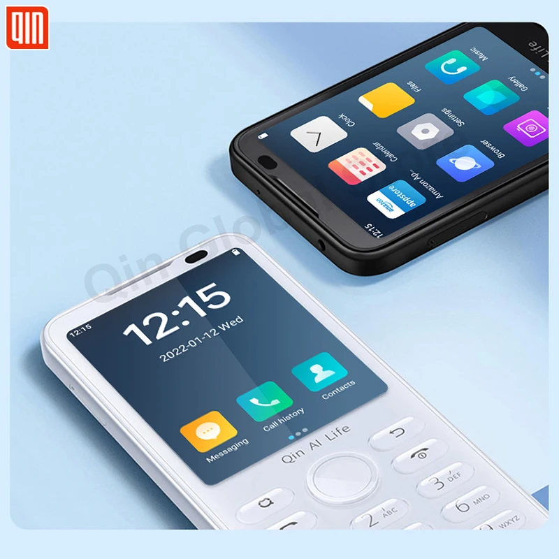 Google play store новый смарт-телефон qin f21 pro с сенсорным экраном 2 - Фотография_4