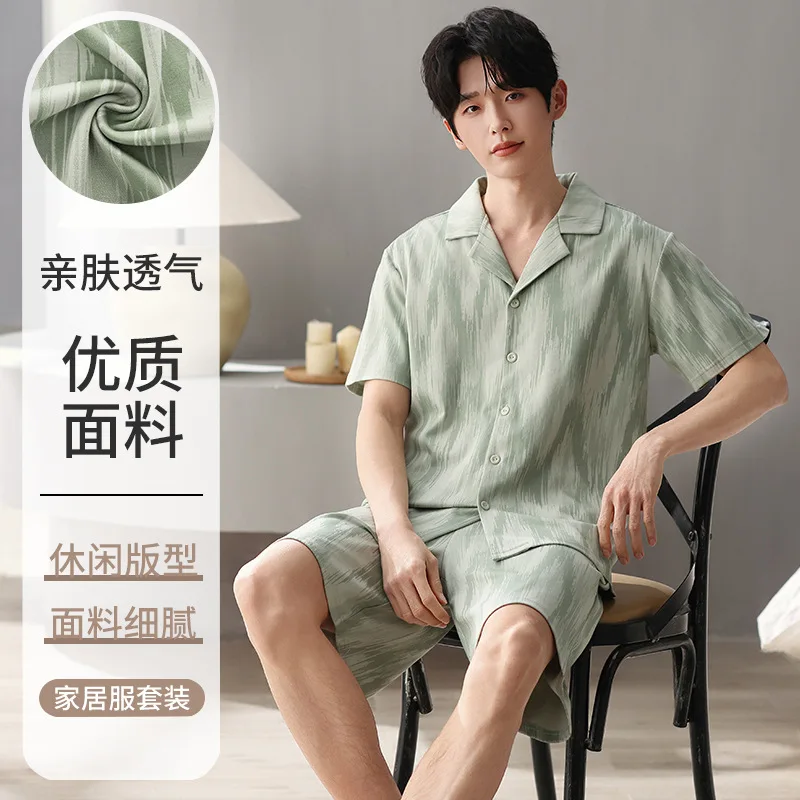 Mingmingwang летние хлопковые шорты с короткими рукавами - Фотография_3