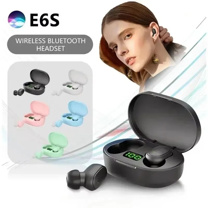 Tws e6s fone bluetooth наушники