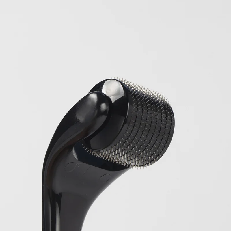 Роскошный черный 540 derma roller для ухода за кожей