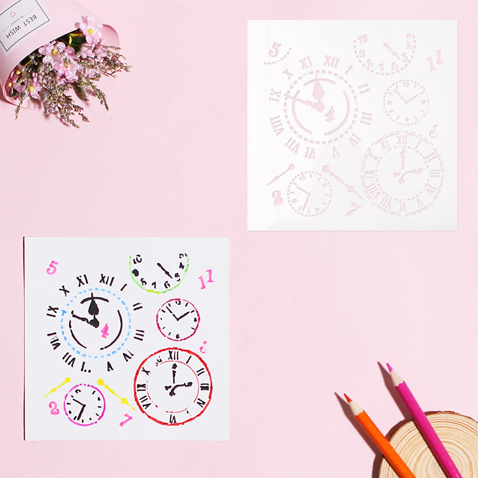 Полые трафареты для рисования - Фотография_2