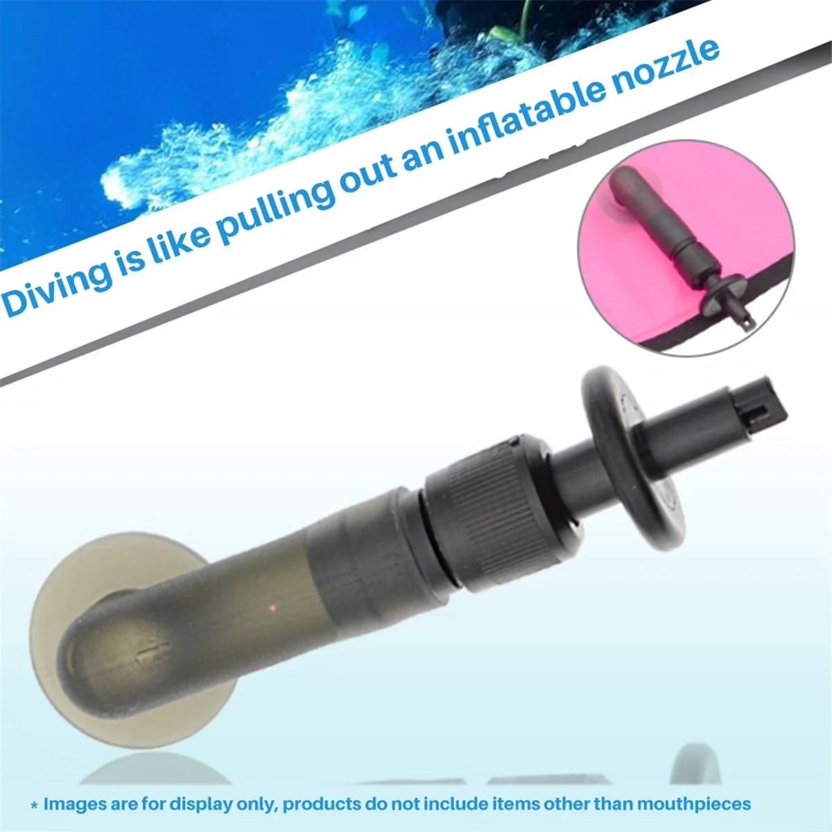 A71p односторонний мундштук клапан для дайвинга - Фотография_4