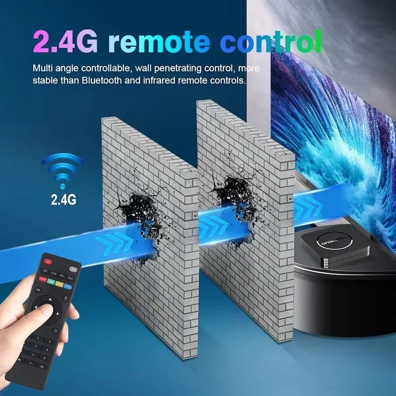 Q3 android 14 tv box 8k set top box allwinner h3 hd 4k 2 - Фотография_2