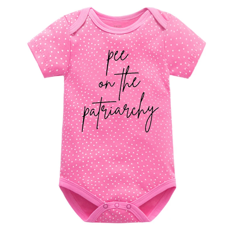 Детский комбинезон pee on the patriarchy