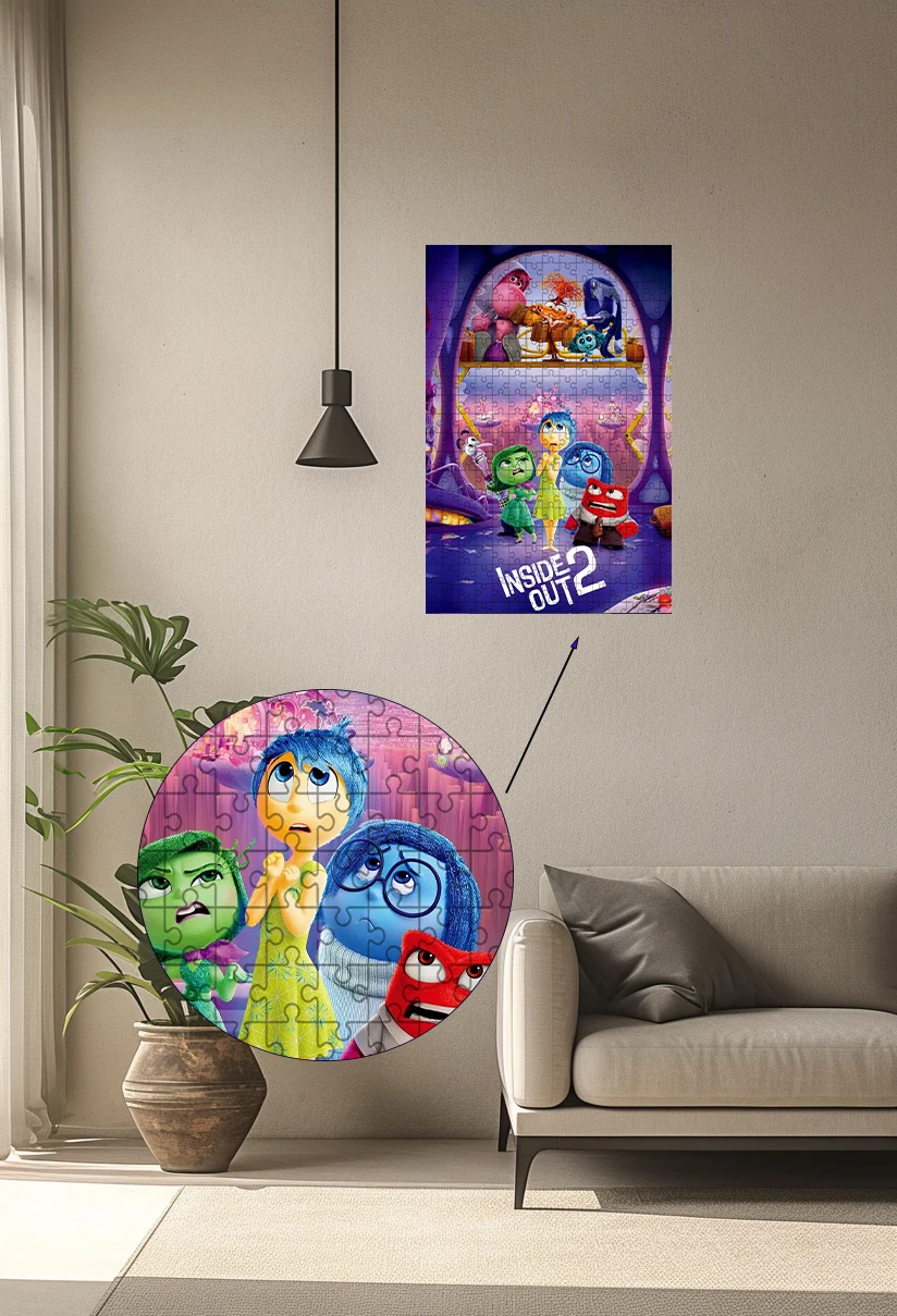 Disney pixar inside out пазлы деревянные - Фотография_2