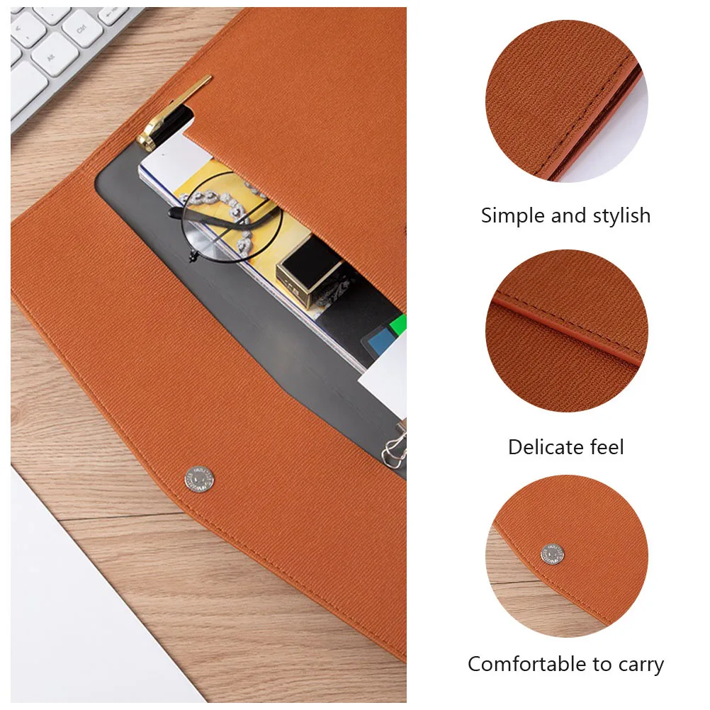 Портфель из искусственной кожи формата а4 - Фотография_5