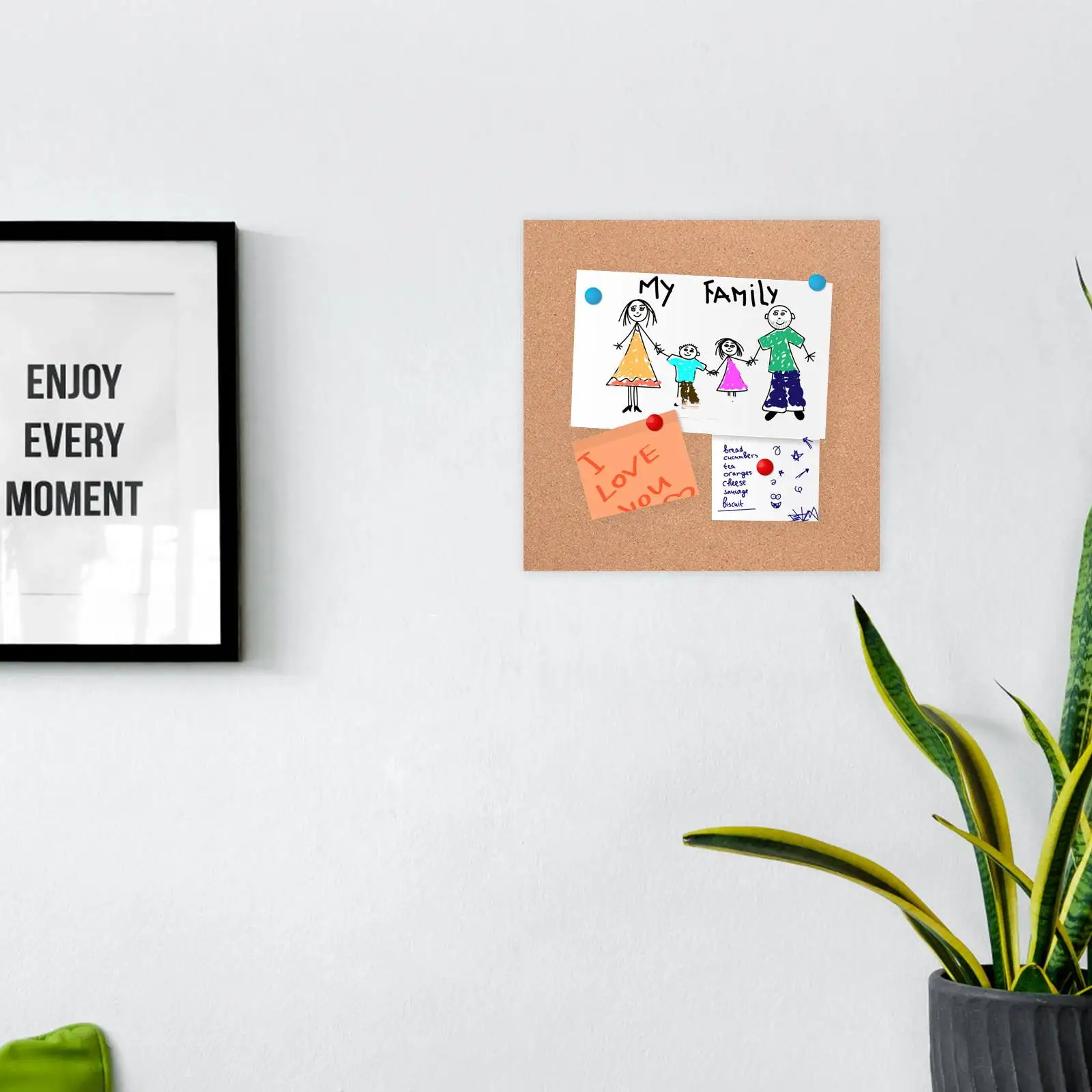 Кубики из пробковой доски для офисного дисплея - Фотография_4