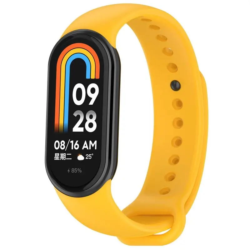 Силиконовый ремешок для xiaomi mi band 9 8 - Фотография_3
