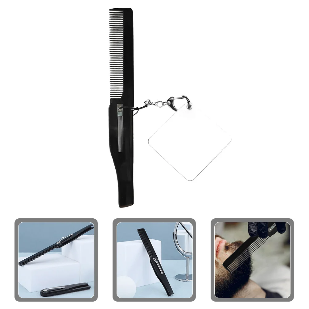 Портативная складная расческа для мужчин - Фотография_3